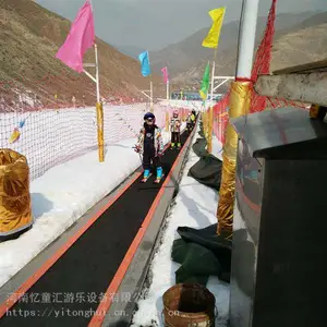 景区飞天魔毯网红无动力游乐项目景区上行设备载客量大滑雪场魔毯
