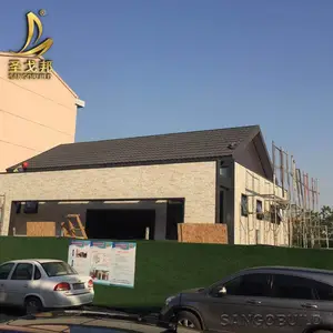 圣戈尔温州瓦农坚固蛭石瓦 金属瓦施工图