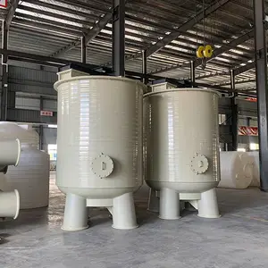 明辉环保 防腐蚀缠绕成型搅拌反应罐PPH反应釜