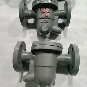 CS41H-16P 自由浮球式不锈钢304材质蒸汽式法兰疏水阀