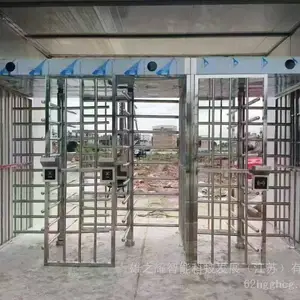 海康大华富士捷顺百胜安快启功小麦智能控灯篮球场系统配套十字人行通道闸记时记次防撞防水全高转闸全国安装