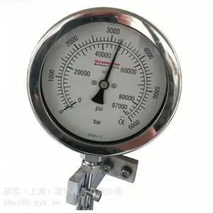 HIP高压压力表6PG150 压力0-150,000psi 316SS材质
