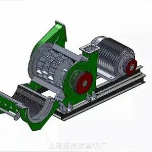 密胺餐具边角料粉碎机 高速涡流粉碎机