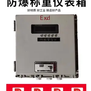 防爆称重仪表箱带按钮操作仪表显示箱防爆电子秤箱
