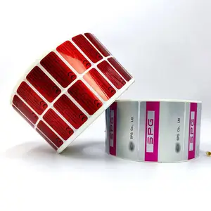 塑料薄膜类日化品标签 双面印食品包装贴纸 烫金激凸商标贴纸