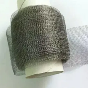供应金属编织丝网衬垫,实心金属丝网,空心铍铜丝网条