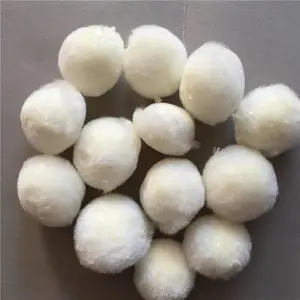 荣茂供应高效纤维球滤料厂家 除油罐装改性纤维球填料质量好 时效长