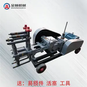 SY双液变量注浆泵隧道四档调速水泥水玻璃灌浆机双缸双液注浆机