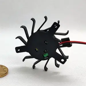 敬阳达车灯/主板/显卡散热用5010钩子型12V支架型散热风扇