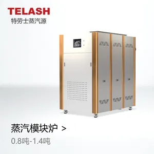 上海特劳士0.8吨-1.4吨智能环保型模块蒸汽热源机