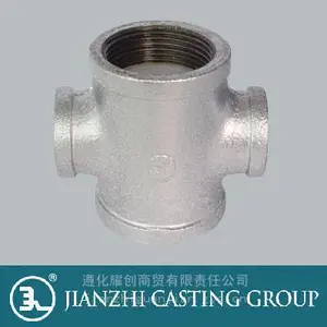 建支牌丝扣衬塑给水管件玛钢自来水用弯头异径管