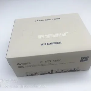 广告盒装抽纸的定制细节
