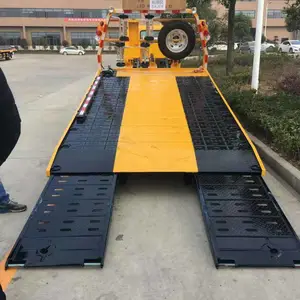 江淮蓝牌一拖二清障车 事故救援车江淮黄牌拖车