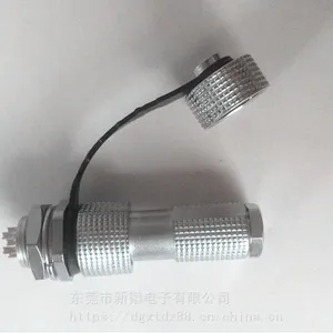 供应SF直式防水航空插头感兴器专用防水连接器