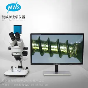工厂直销 带上下光源高清晰度的三目连续变倍体视显微镜MWS-TS82