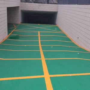 地下车库环氧防震动防滑坡道