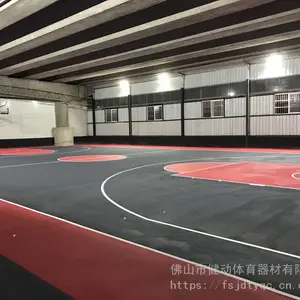 哪里的丙烯酸篮球场施工材料便宜些