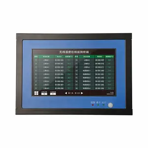 7寸液晶显示无线测温接收主机 开关柜无线温度采集器W-D17 稳传测控