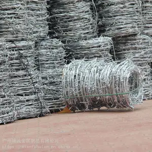 防盗防攀爬铁蒺藜围墙防盗网热镀锌不易生锈刺绳现货刺线