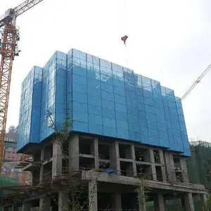建筑爬架网高层提升架防护安全脚手架安平天正