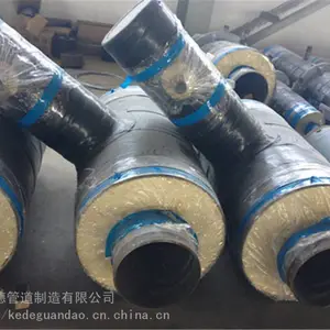 各地区冷热水系统用聚氨酯保温钢管 科德管道连夜制造中
