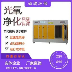 硕瑞环保 光解活性炭一体机 光氧净化器光解除臭净化器江苏省盐城