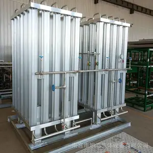撬装一体式液氮杜瓦瓶汽化调压站设备 杜瓦瓶气化站成套设备