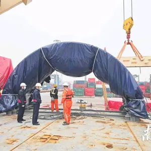 环航国际物流|柴油发电机组 散杂船海运出口加纳特马港
