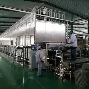 铺浆式水晶粉丝机不产生开粉废水 丽星红薯粉加工设备封闭式运行
