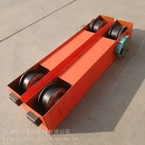 单双梁起重机端梁 工字钢轨道行走梁头 LD200行车轮端梁