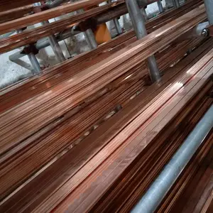 杭州T2T2MT2Y紫铜排汇流排镀锡空开接线铜排连接片地线铜条散热铜排装饰铜条异形铜排
