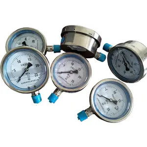 Y-100BF/Z/ML��B��/316ȫ����ָ�Ĥѹ������-0.1-0MPa��