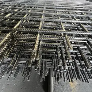 钢丝网片隧道铁丝网建筑网片建筑网格片楼顶浇筑