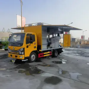 双叠螺污水净化车 东风多利卡吸污净化车 多功能化粪池抽排车带疏通
