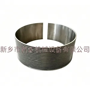 开口式不锈钢楔形滤片 约翰逊绕丝筛片 管道过滤器缝隙滤片
