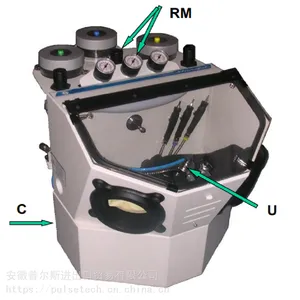 德国进口笔式桌面式微型喷砂机文物修复齿科喷砂实验室珠宝首饰喷砂等microjet系列砂粒可循环使用