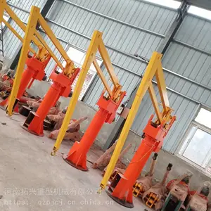 车间物料吊运平衡吊 PJ060铸造平衡吊 旋转折臂吊