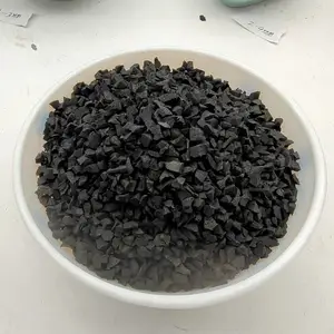河北永顺供应黑色橡胶颗粒 1-3毫米