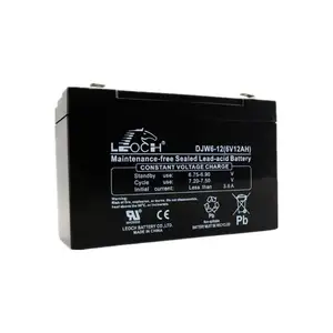 LEOCH��ʿ DJW12-12����ʽǦ������ 12V12AH �������ϵͳUPS�󱸵�Դ����