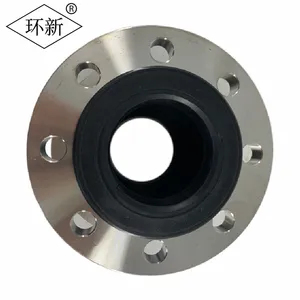 宁夏 环新单球橡胶软接弹性管道柔性接管DN100DN250