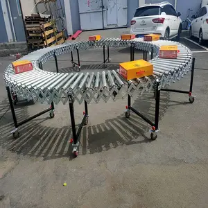 厂家定制动力滚筒伸缩线动力伸缩输送线动力伸缩滚筒输送机