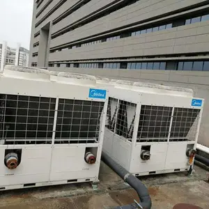 深圳公明美的空调回收,学校旧空调回收,冷库空调回收拆除