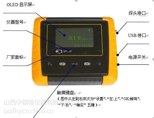 便携式核和辐射测量仪 MPR200-RK核应急工具箱 手持式辐射检测仪