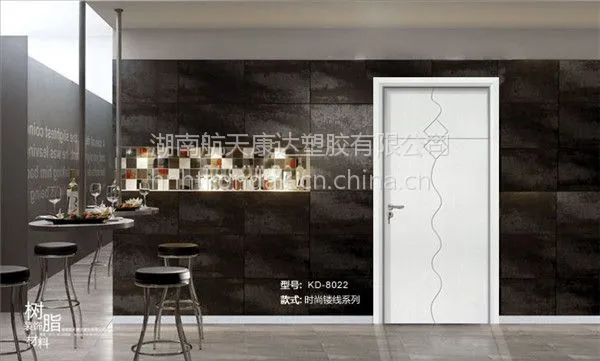 供应航天康达树脂门,专业防水环保室内门——时尚镂线系列