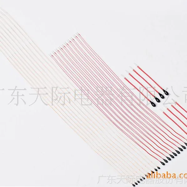 供应ntc热敏电阻 漆包线环氧封装NTC热敏传感器