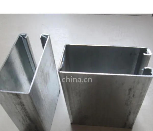 供应工业卷帘门导轨抗风导轨卷帘门配件