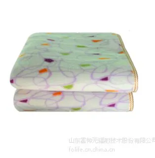 供应富帅无辐射电热毯 WB2-T1F1.5*0.7米印花天鹅绒儿童单人单控