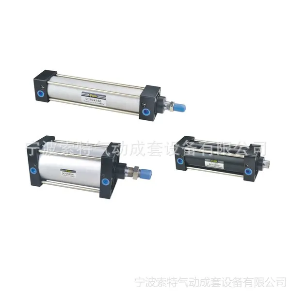 供应宁波气动厂家供应索特气动sote气动元件气动阀SC/SU气缸附件SC系列标准气缸