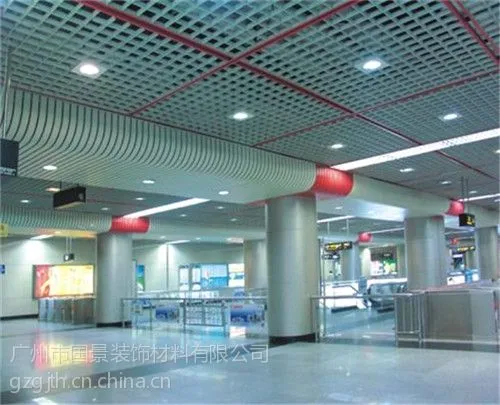 供应大型装饰工程吊顶金属格栅