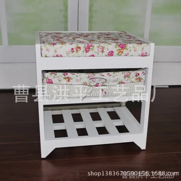 供应厂家直销~批发韩式田园风格家具坐凳子~大号床尾凳换鞋凳实木